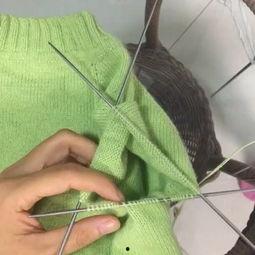 成人毛衣织袖子视频,跟随视频教程打造完美毛衣